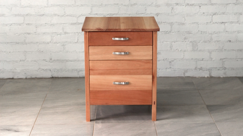 Drawer Set Front Eucalyptus grandis drawer set front view