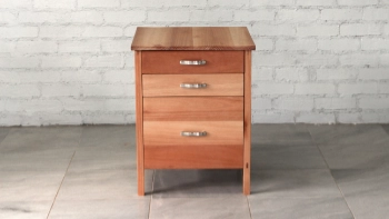 Eucalyptus grandis drawer set front view